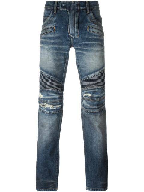 biker jeans