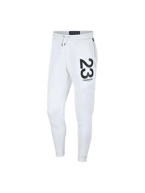 Air Jordan Men's 23 Flight Space Cotton Trousers White BQ4645-100
