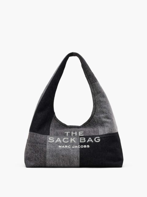 THE PATCHWORK DENIM SACK BAG