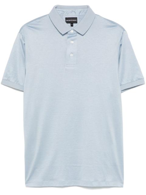 logo-print polo shirt