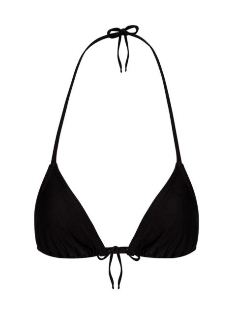 BLACK TRIANGLE BIKINI TOP