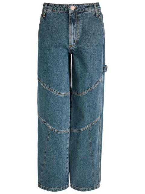 Damson Madder Drew Barrel-leg Jeans
