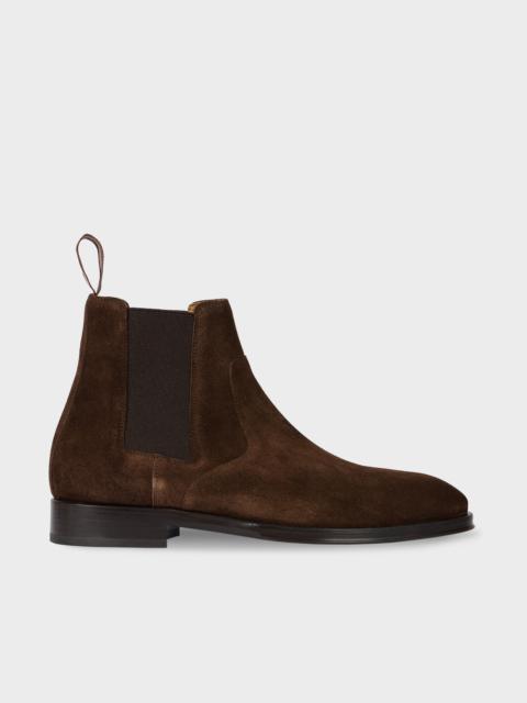 Chocolate Brown Suede 'Lawson' Boots