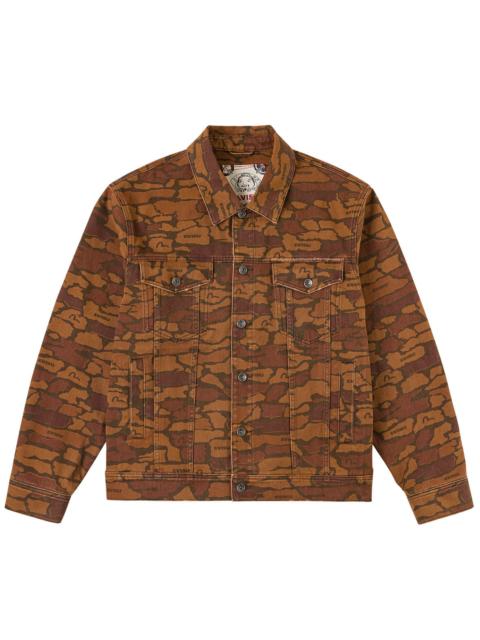 All-over Ishigaki Camouflage Denim Jacket