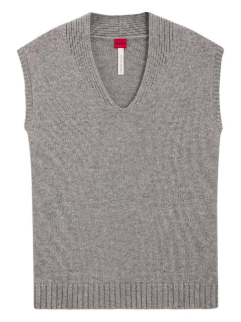 V-neck vest