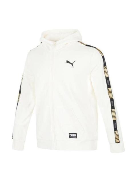 Puma Handwriting Label Jacket 'White' 539532-93