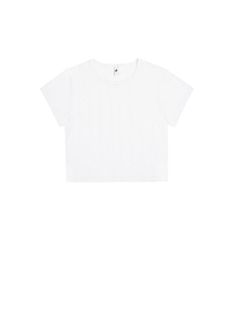 The Baby Tee White