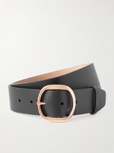 Elster Textured-leather Belt