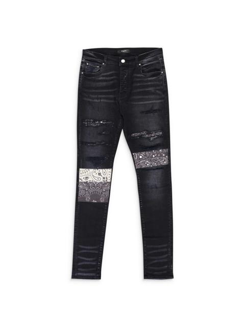 CAMO PATCH SHORT AGED DENIM Jeans "Black" PS22MDS140_023