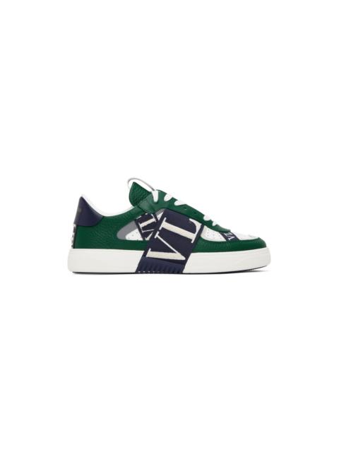 Green & White VL7N Sneakers
