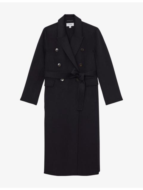 Brogan Double-Breasted Wool-Blend Coat