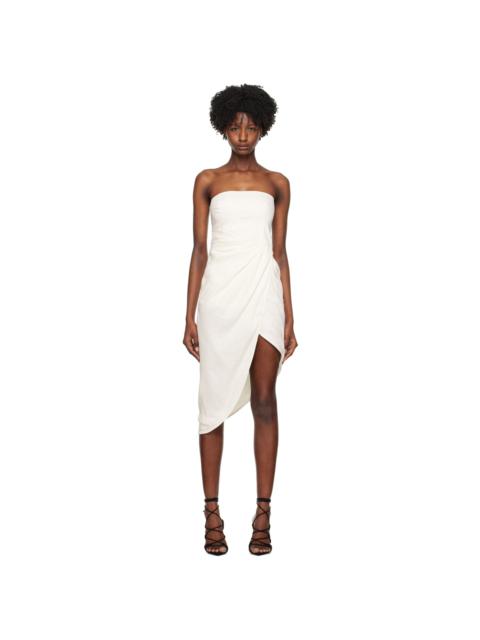 White Lica Midi Dress