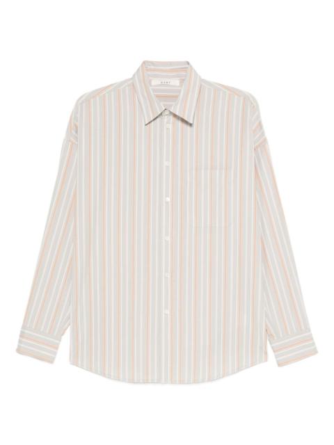 striped long-sleeve shirt