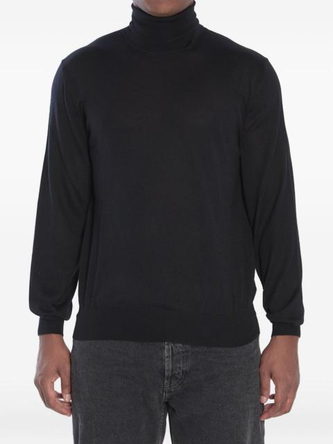 turtleneck wool sweater