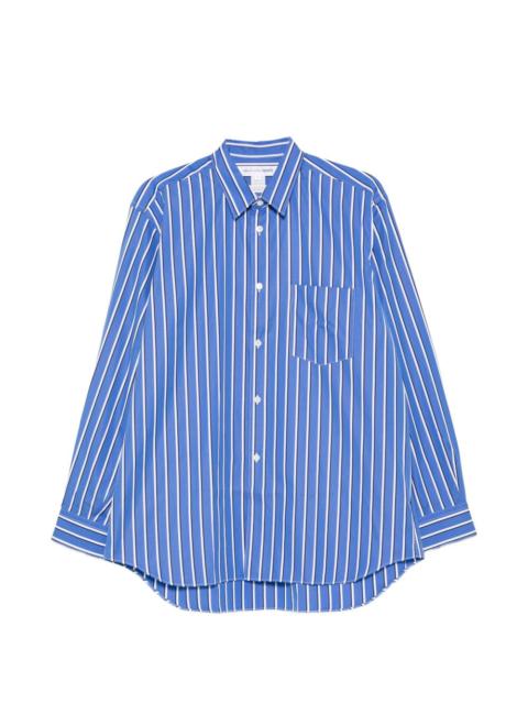striped pocket shirt