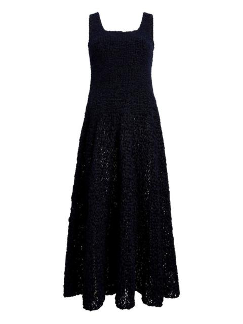 Twigs square-neck maxi dress