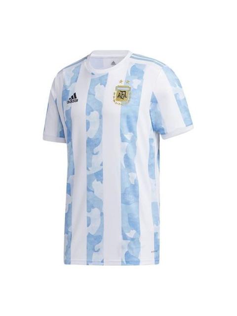 adidas SW Fan Edition 21 Home Soccer Jersey Asia Sizing 'Messi Blue' GE5475