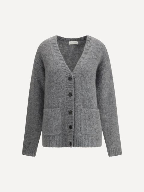 V-neck Alpaca and Wool-blend Cardigan