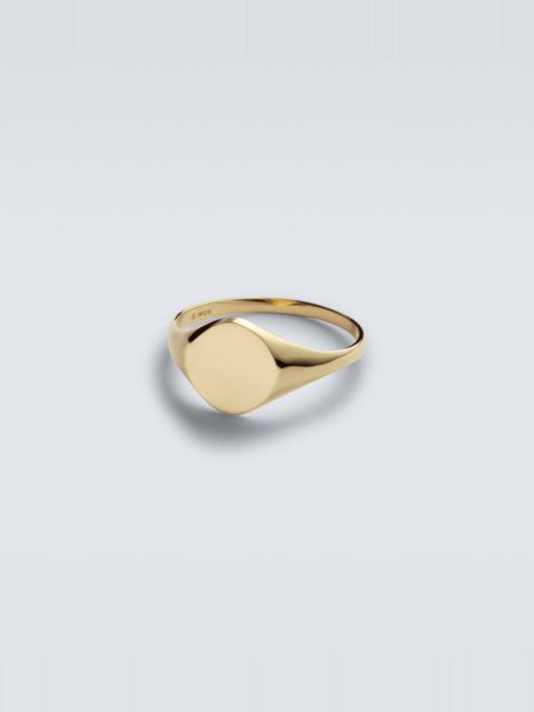 Signet 14kt gold ring