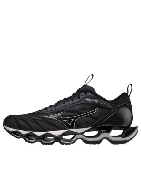 Mizuno Wave Prophecy 11 Shock Absorption Breathable Gray Silver Black J1GC220004