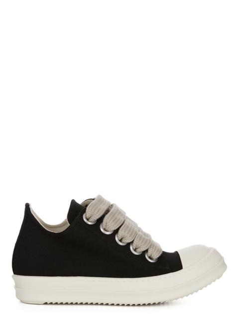 lace-up canvas sneakers