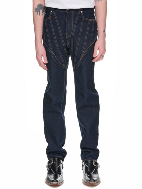Seam Denim Pants