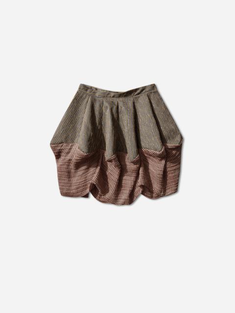 Women's Evelyn Skirt Charcoal / Sunshine