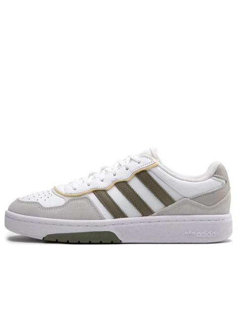 adidas originals Court Refit 'White  Focus Olive  Grey' GX4370