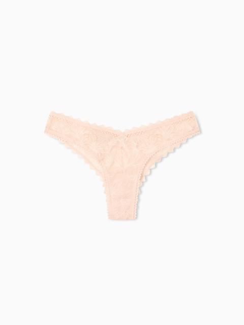 ASV ETERNAL LACE V-CUT BRAZILIAN BRIEFS IN RECYCLED LACE