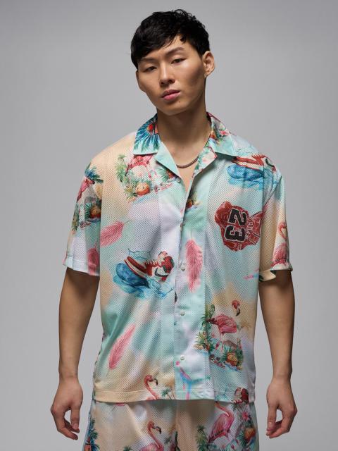 Jordan Essentials Men's Printed Camp Top