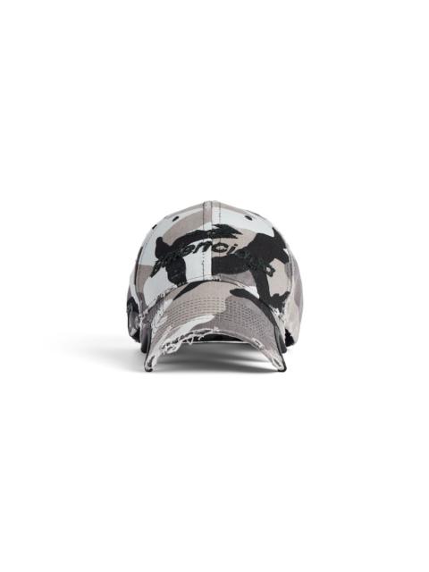 Men's Diamond B Cap in Grey/black