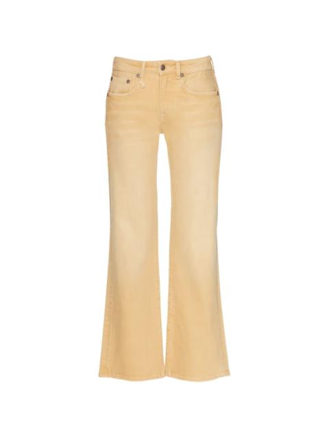 Joan cropped flared jeans