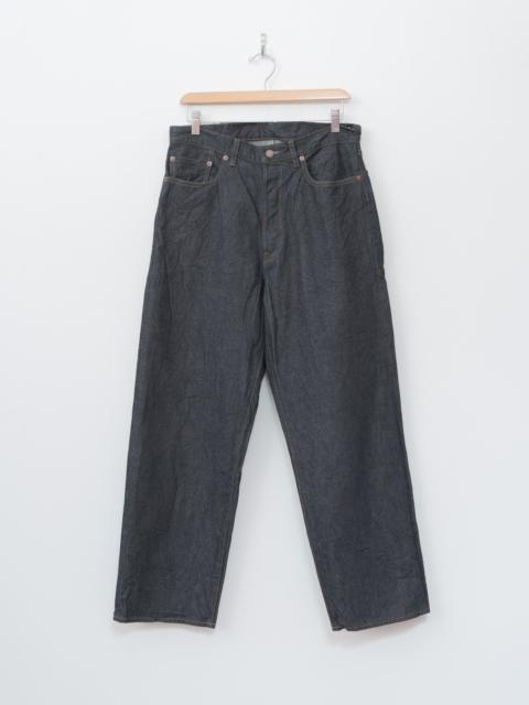 13.5oz Denim Pants Classic - Sulfur Black