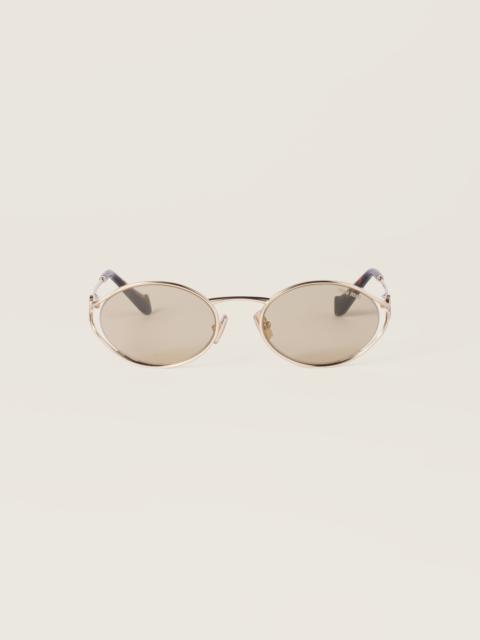 Miu Miu Logo sunglasses