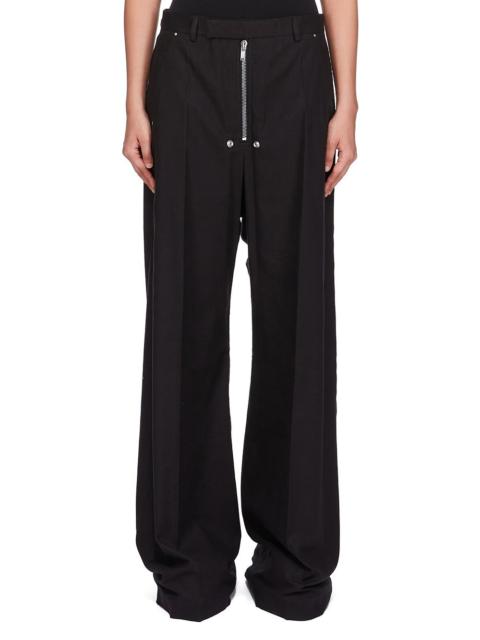 Black Concordians Tailored Wide Belas Trousers