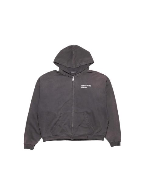 CLASSIC LOGO ZIP UP HOODIE