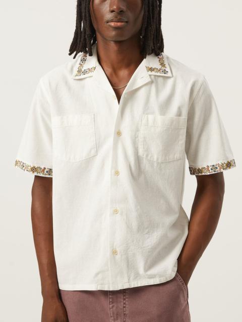 HARMONY EMBROIDERED SS - WHITE