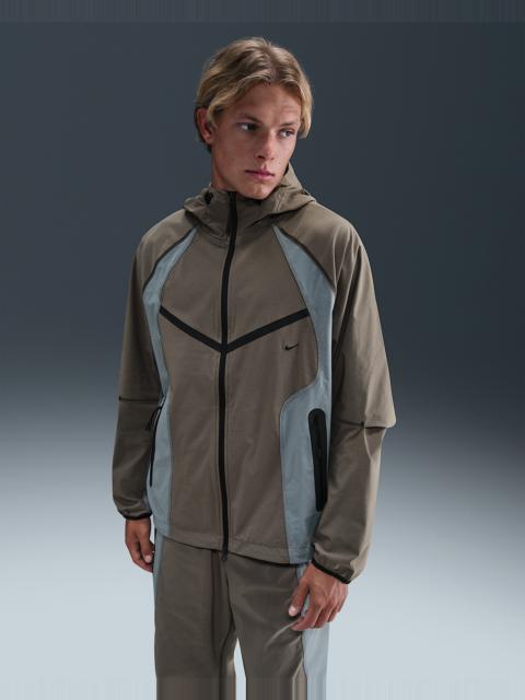 Nike Tech Men's Dri-FIT Woven Color-Block Windrunner Oversized Jacket
