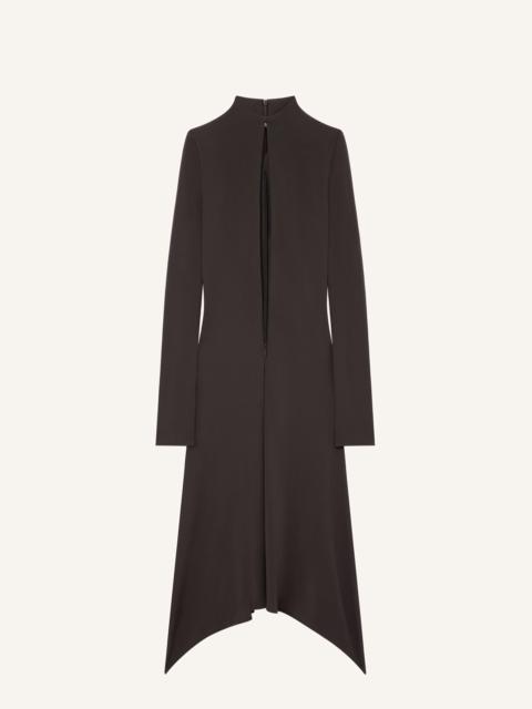 VOLCANO MIDI JERSEY DRESS