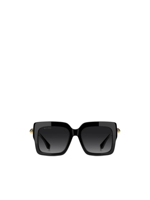 square-frame sunglasses