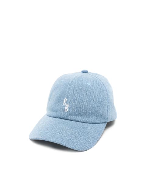 logo-embroidered baseball cap