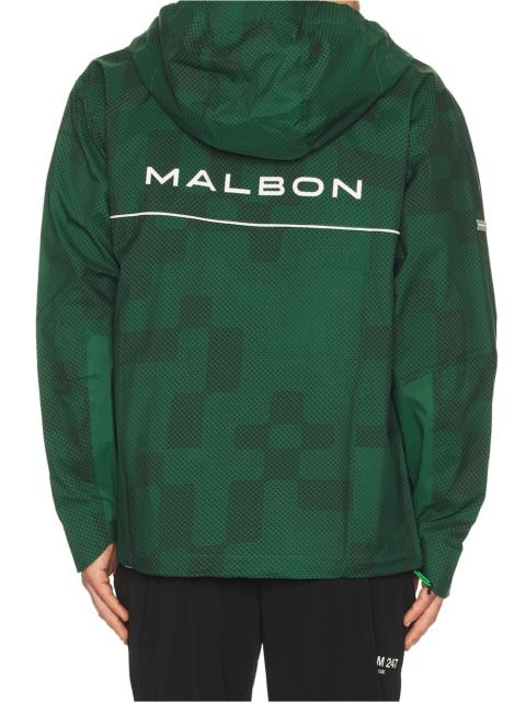 Malbon Performance Full Zip Rain Jacket