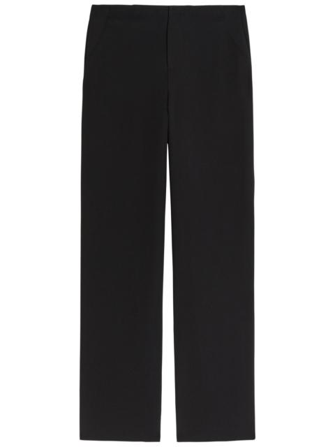 Reformation Vida Straight-leg Crepe Trousers