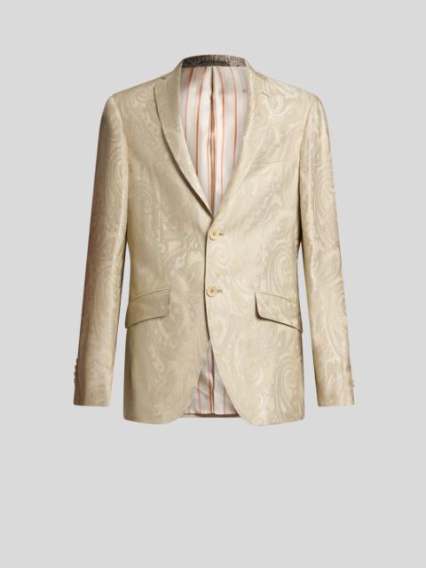 PAISLEY JACQUARD BLAZER