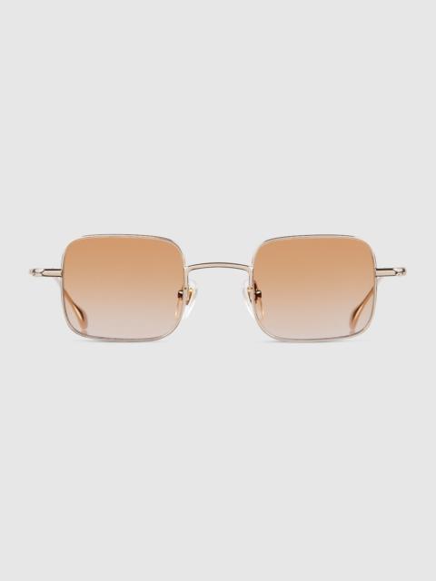 Square frame sunglasses
