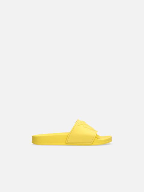 RUBBERIZED SLIPPERS WITH LOVE BIRDS LOGO BAND