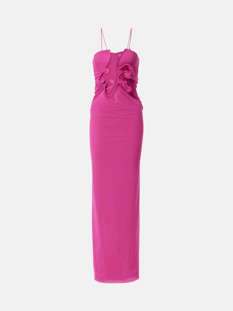 Moulded Venus maxi dress