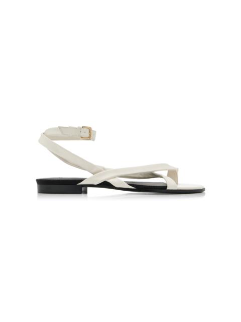 Leather Sandals ivory