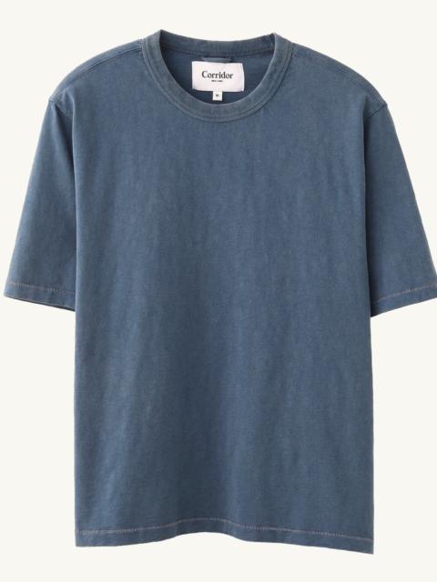 SLUB TEE - NAVY