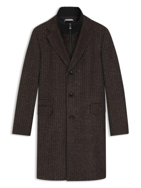 SLIM-FIT COAT WITH DETACHABLE INNER